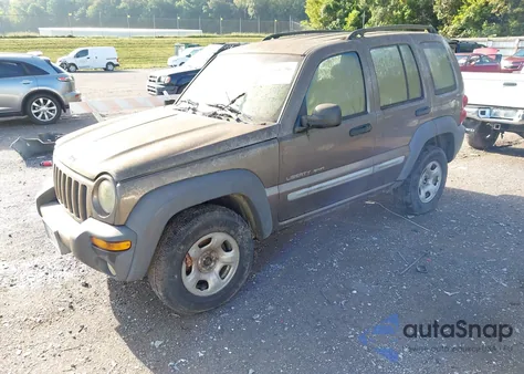 2002 Jeep Liberty Sport from USA, damaged, VIN 1J4GL48K42W230489